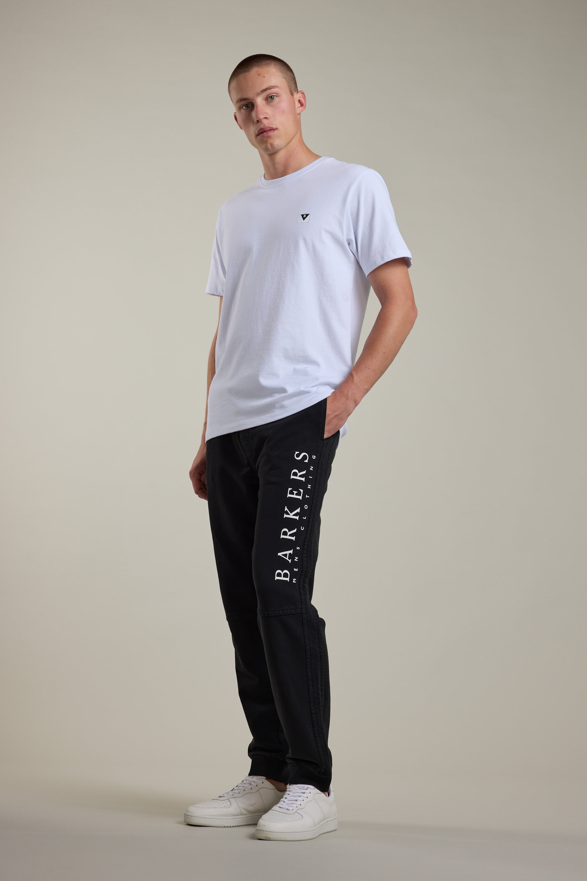 Organic Classic Print Track Pant